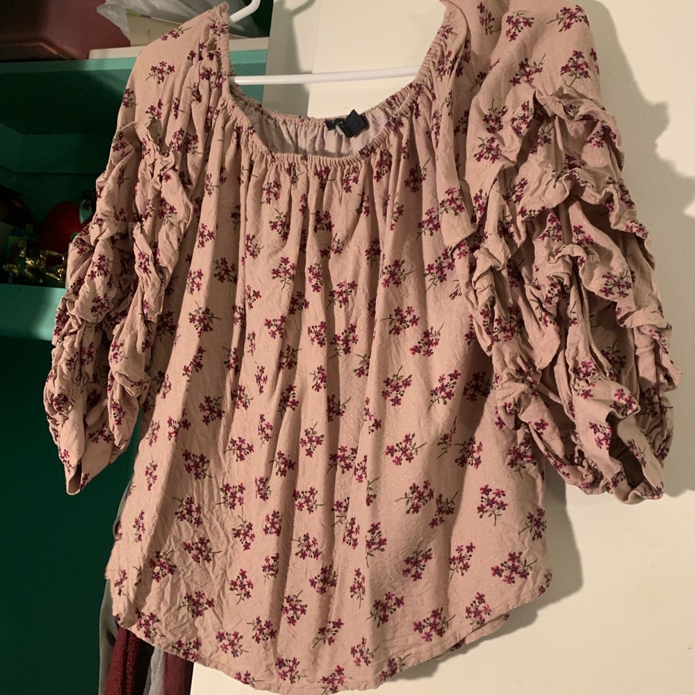Off the shoulder top